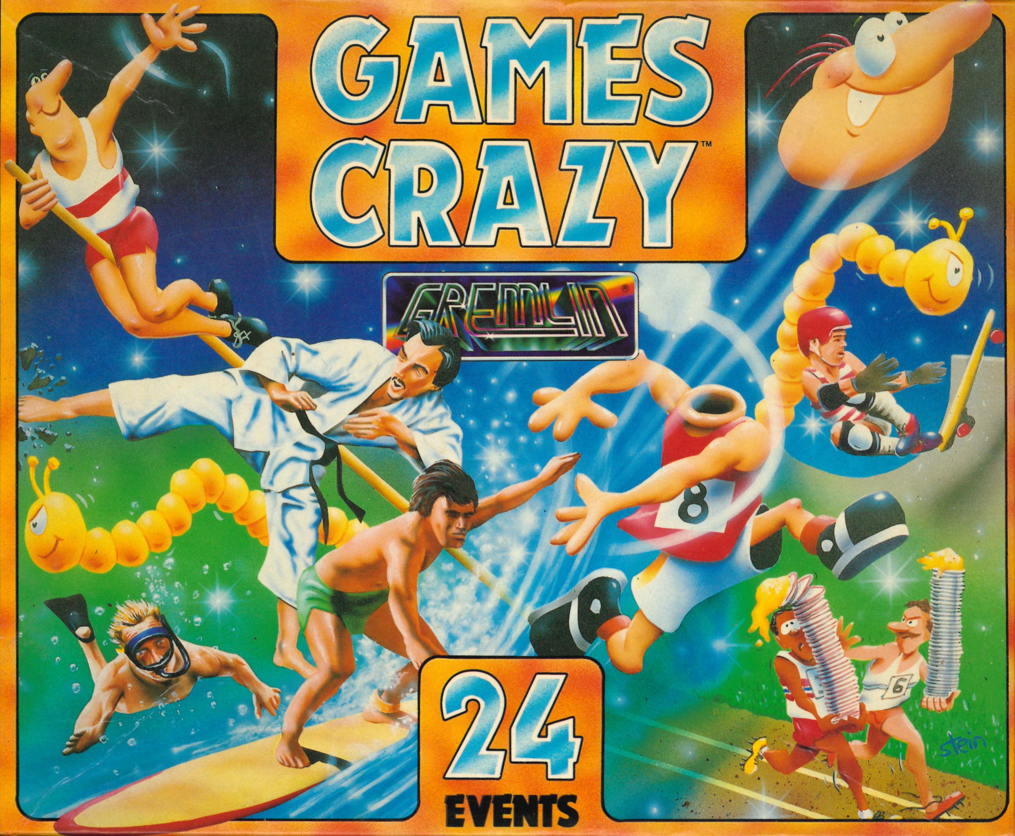 Captain's Blog: Game Covers - Game Crazy (Commodore 64)